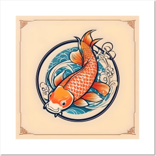 Koi Fish Study Posters and Art